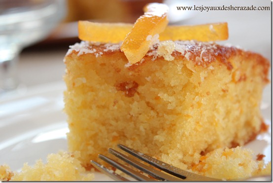 fondant à l'orange 