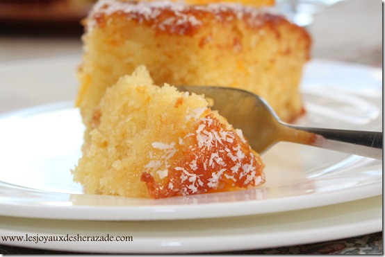 fondant à l'orange 