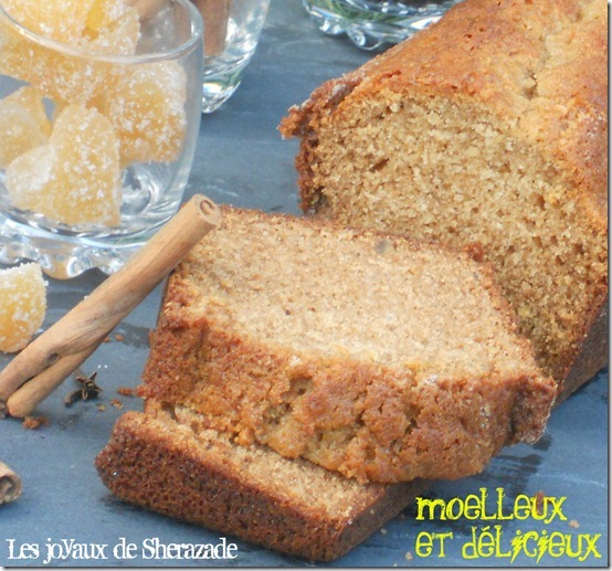 Pain d'épices moelleux