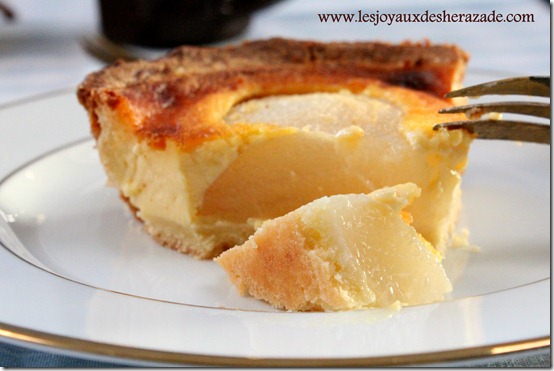 tarte normande aux poires 1