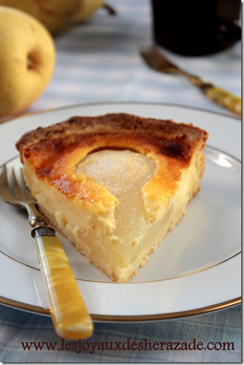 tarte normande aux poires