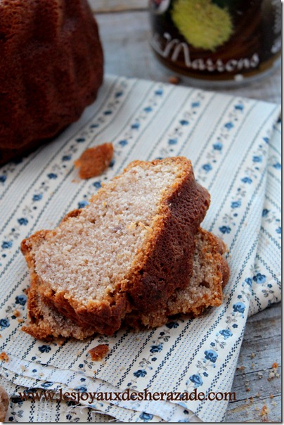 gateau à la crème de marron facile