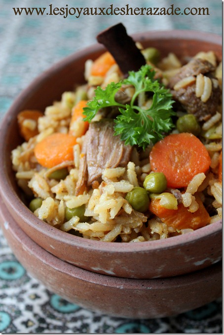 plat unique, recette au riz