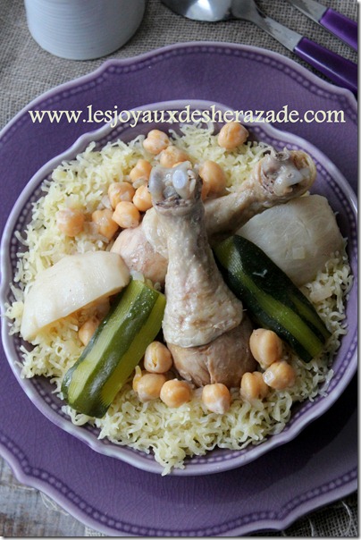 cuisine algerienne , rechta algeroise