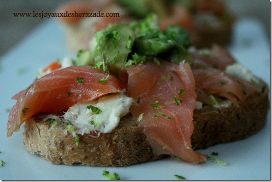 recette d'amuse bouche ay saumon fumé facile