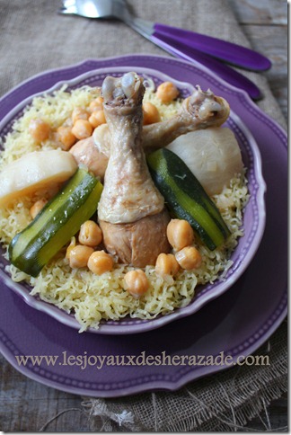 recette de rechta algerienne
