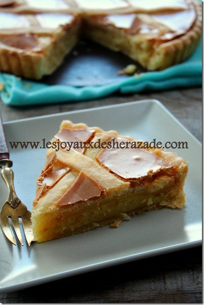 recette de tarte conversation