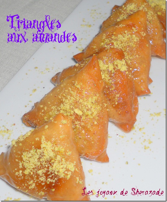 triangle aux amandes triangle aux amandes