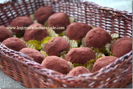truffes à la creme de marron
