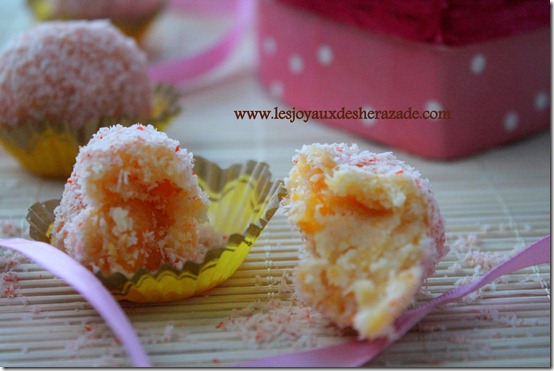truffes noix de coco chocolat