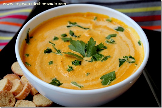 soupe de carottes 