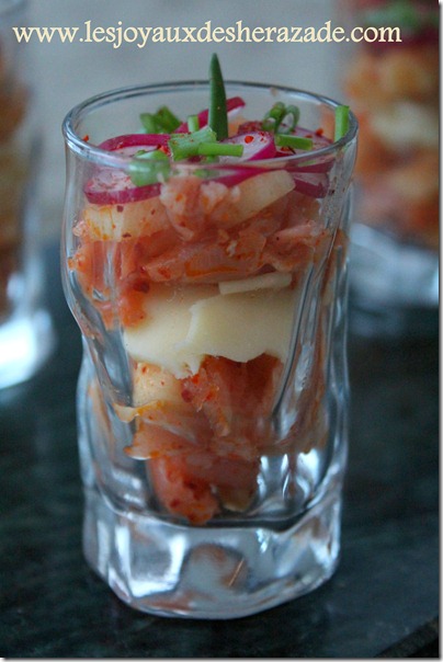 verrine, recette facile