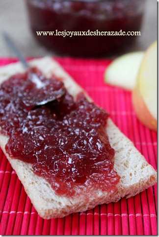 confiture de pomme