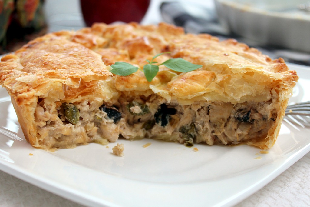 tourte au thon