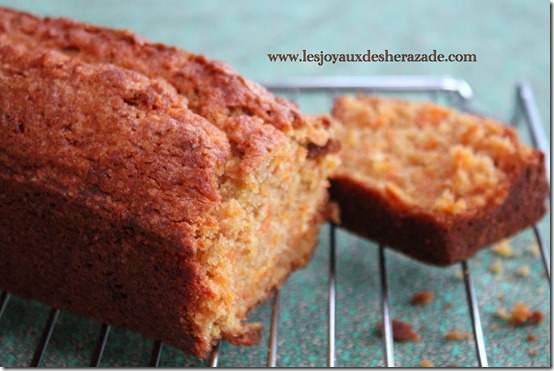 Cake aux carottes, carrot cake gateau aux carottes