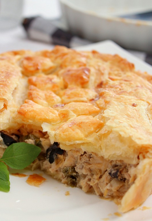 recette de tourte au thon