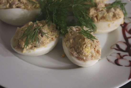 oeuf mimosa fenouil / thon 