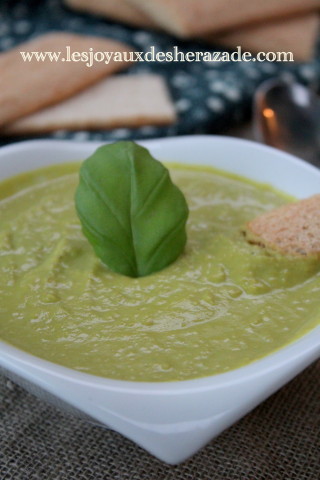 soupe de petits pois