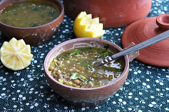 Soupe aux lentilles عدس شوربة , chorba adas