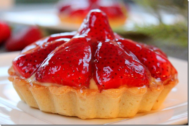 tartelette à la fraise