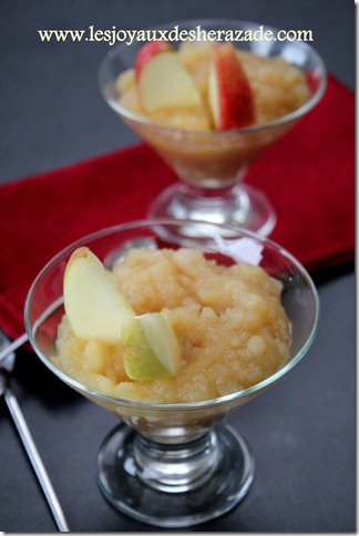 compote aux pommes