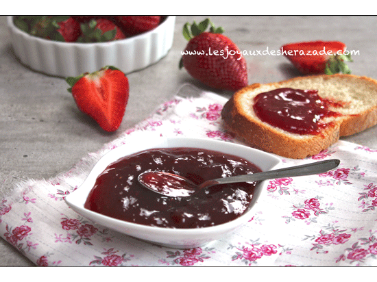 Confiture de fraises