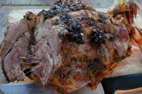 Recette de gigot d'agneau au four