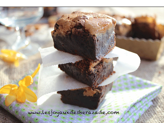 Brownies au beurre de cacahuètes recette-de-brownies-facile.gif