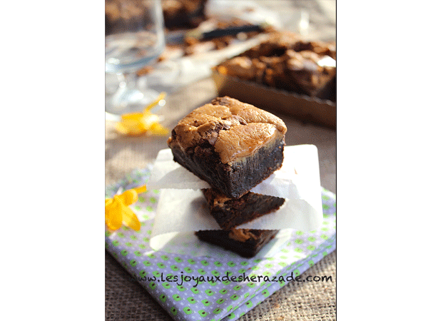 Brownies au beurre de cacahuètes recette-de-brownies.gif