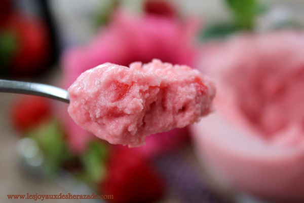 glace fraise