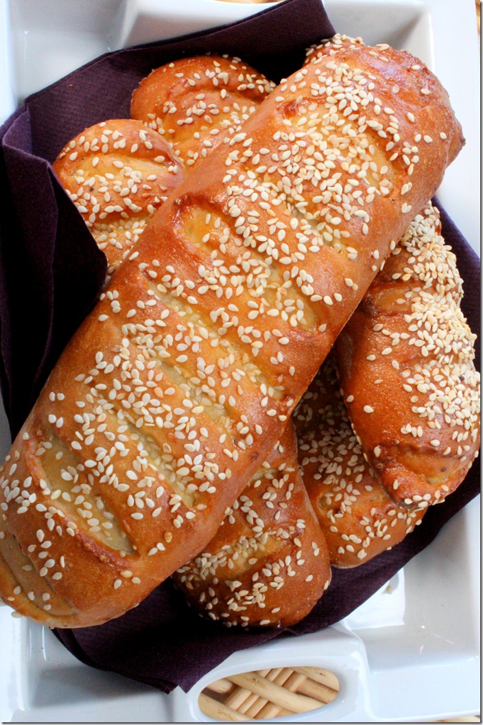 pain brioché à la viande hachée