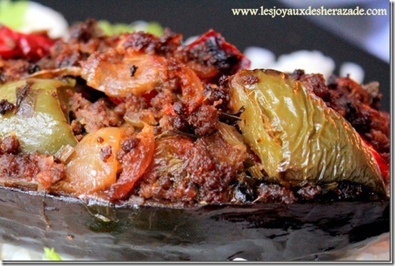 recette d'aubergine farcie