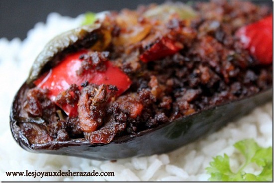 recette d'aubergines farcies