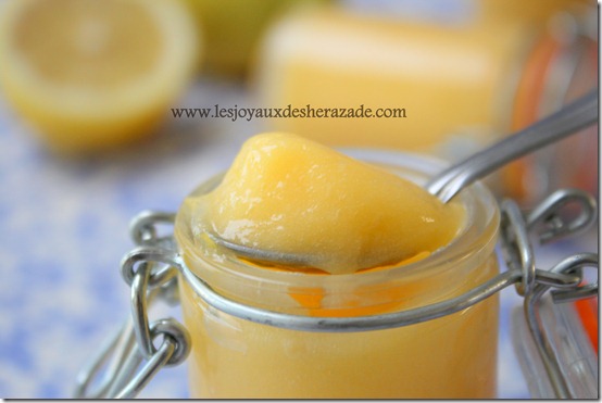 recette de lemon curd