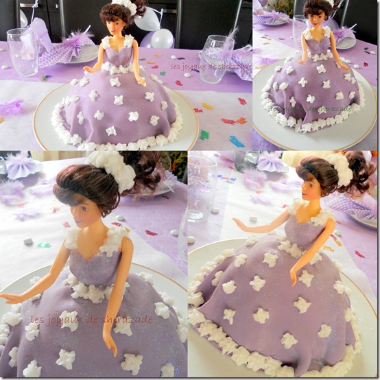 gâteau Barbie, gâteau d'anniversaire