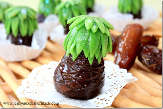 Gâteau aid 2012 / Le palmier avec les étapes en photos