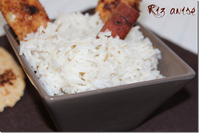 Riz anisé, recette de riz basmati parfumé à l'anis