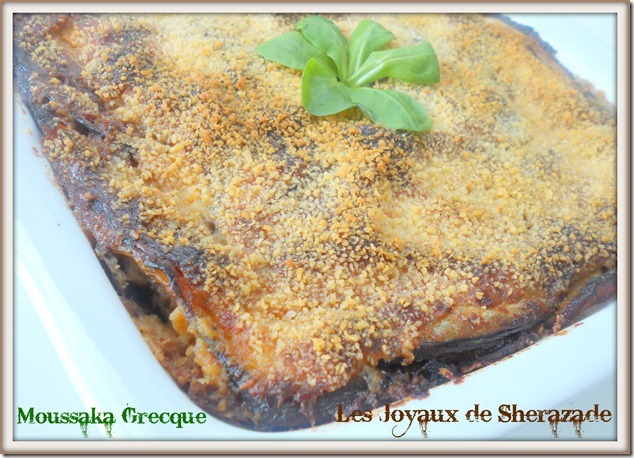Moussaka, recette gratin d'aubergines