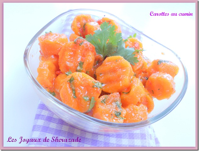 Salade de carottes au cumin