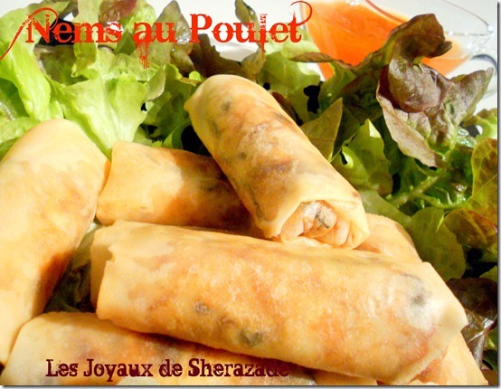 Nems au poulet