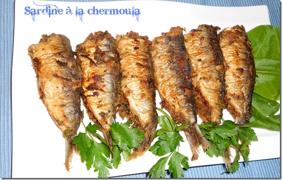 Sardine à la chermoula