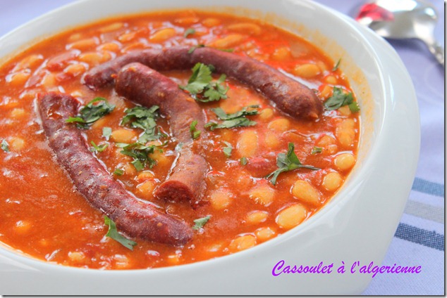 Cassoulet à l'algerienne, loubia algerienne