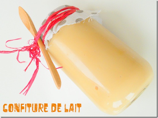 Confiture le lait express