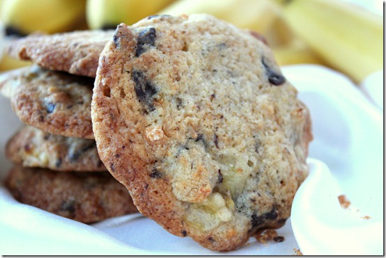 Cookies au chocolat / banane