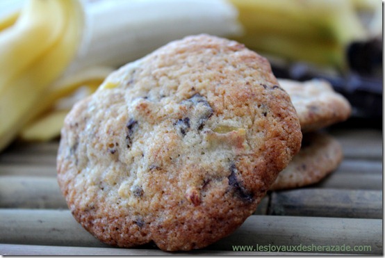 Cookies au chocolat / banane