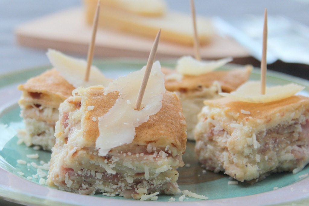 Crêpes salées au jambon