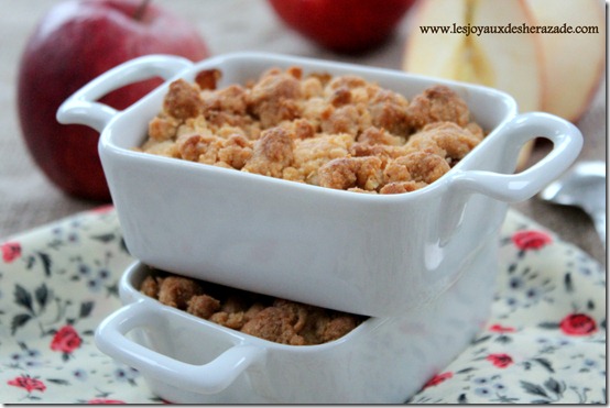 Crumble aux pommes
