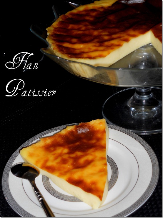 Flan pâtissier sans pâte et délicieux (flan parisien)