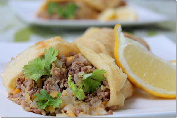 Crêpes au veau et aux lentilles : idée plat principal