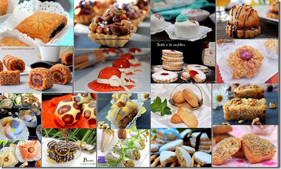 Gâteaux algériens pour l'aid 2012
